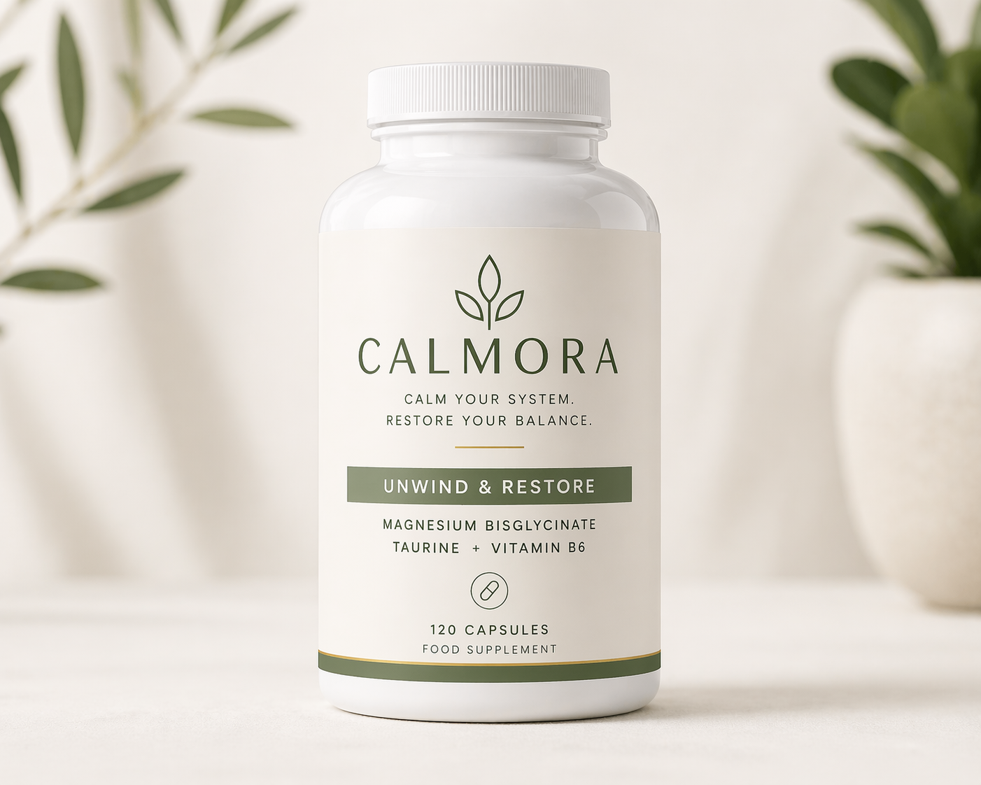 Calmora™ Unwind & Restore - Magnesium Complex | 2 Month Supply